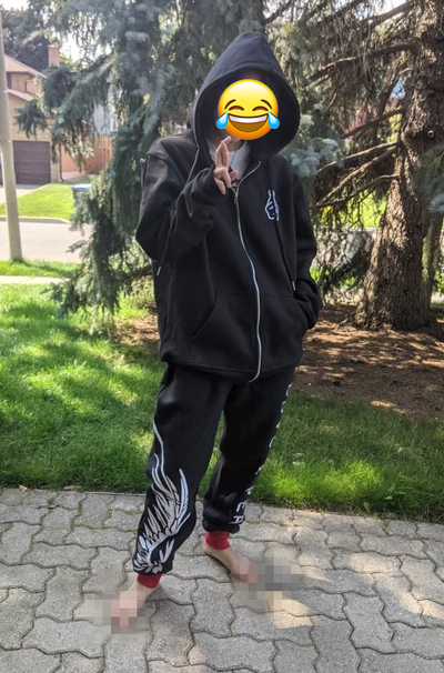 [IN STOCK] Trigun Stampede Vash the Stampede Wings Sweatpants