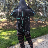 [IN STOCK] Trigun Nicholas D. Wolfwood Casual Cosplay Hoodie - Thumbnail 4