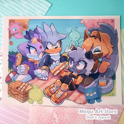 SB WT picnic date print