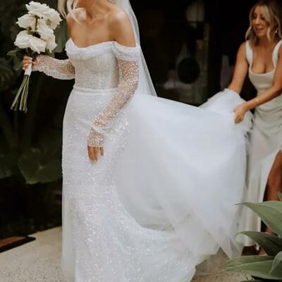 Beach chiffon wedding dress empire waist maternity lace bridal gowns travel lace wedding gown
