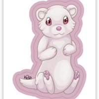 Ferret Sticker - Thumbnail 1