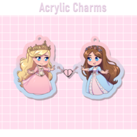 Princess and the Pauper Acrylic Charms - Thumbnail 2