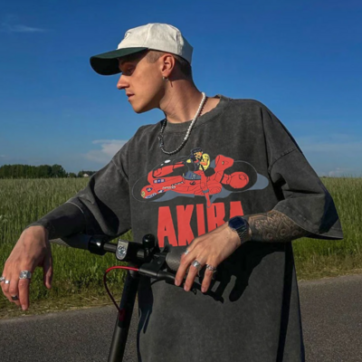 Akira acid wash t shirt ver.2 - Thumbnail 4