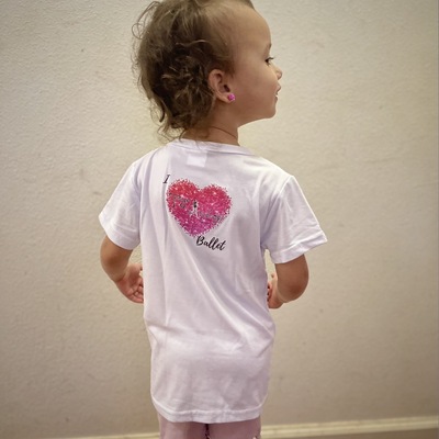 Performance "i heart ballet" youth t-shirt