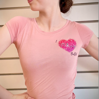 Performance junior/teen dance crop top