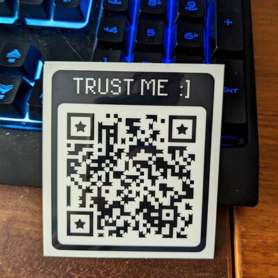 Trust me :] sticker