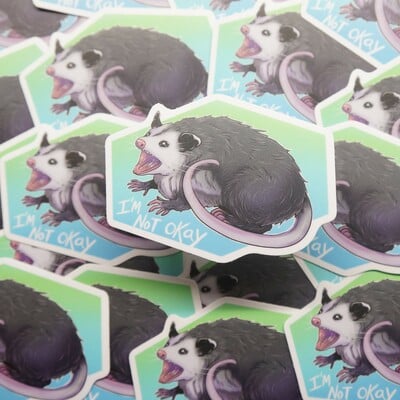 I'm not okay-sticker