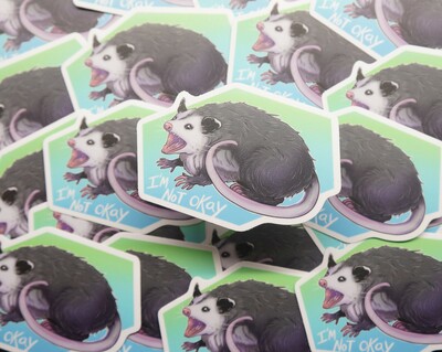 I'm Not Okay-Sticker