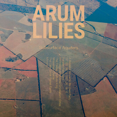 Arum lilies 'subsurface aquifers' cd