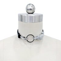 Lóng Choker ( Black + Silver ) - Thumbnail 1