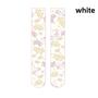 Women's Printing Stockings Sale Anime Long tube White Velvet socks-2