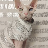 Distressed Silver Stripe - Sleepwear - Thumbnail 2