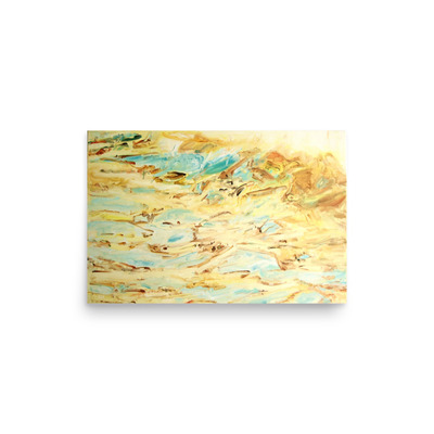 Photo paper poster - marina