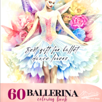 Ballet Coloring Books - Thumbnail 3