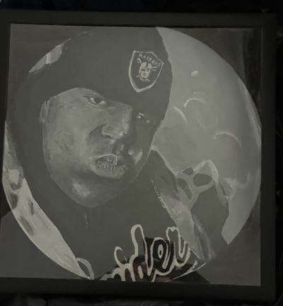 Biggie Smalls (original art on vinyl)