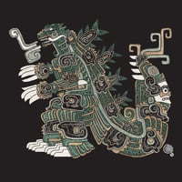 GojirAzteca Black T-Shirt - Thumbnail 1