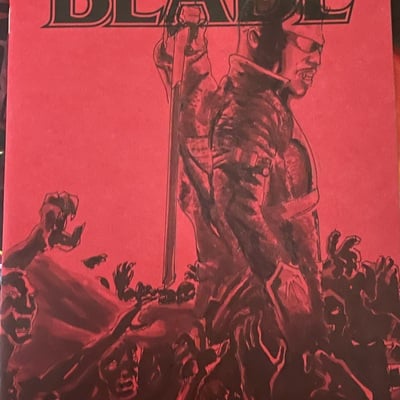 Blade 1 sketch cover original art