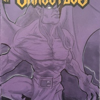 Gargoyles 1 sketch cover original art (front/back) - Thumbnail 2