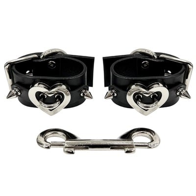 Pair of valentine cuffs