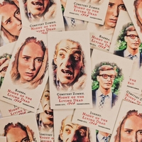 Night of the Living Dead - Three (3) Piece Custom Horror Movie Vintage Trading Card Set - Thumbnail 6