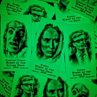 Night of the Living Dead - Three (3) Piece Custom Horror Movie Vintage Trading Card Set - Thumbnail 7