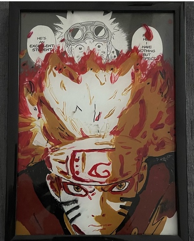 Kurama sage mode (original art)