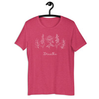 Floral Breathe Unisex t-shirt - Thumbnail 3
