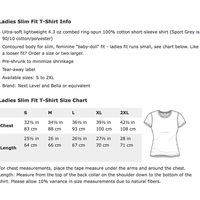 Itzpapalotl Ladies Slim Fit Colors T-Shirt - Thumbnail 4