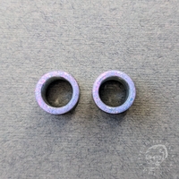Opal Tunnels - Lilac Rainbow Sparkly Glitter for Stretched Ears - Thumbnail 5