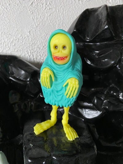 the creep mint and yellow