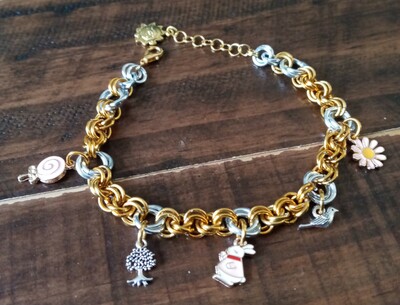 Gold Spring Bracelet 3