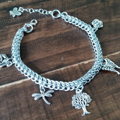 Silver spring bracelet 1