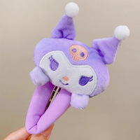 Kawaii Anime Cute My Melody Kuromi Girl Hairpin Hair Clips - Thumbnail 3