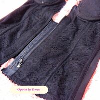 Gothic Lace Corset | Alt Goth Romantic Shapewear for Women | Cosplay, Grunge, Sexy Party Top - Thumbnail 2