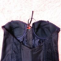 Gothic Lace Corset | Alt Goth Romantic Shapewear for Women | Cosplay, Grunge, Sexy Party Top - Thumbnail 6