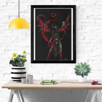 Metal Hellsinger signed art print Unknown  - Thumbnail 1