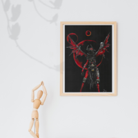 Metal Hellsinger signed art print Unknown  - Thumbnail 2