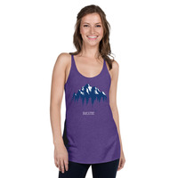 Breathe Mountains Women's Racerback Tank - Thumbnail 2