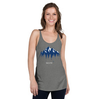 Breathe Mountains Women's Racerback Tank - Thumbnail 4