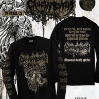 CRUCIAMENTUM  "Abyssal Death Metal" Long sleeve shirt - Thumbnail 2