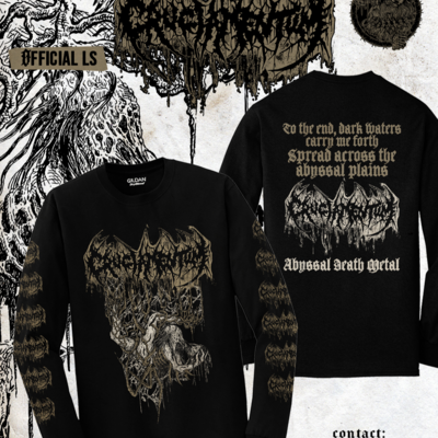 Cruciamentum  "abyssal death metal" long sleeve shirt