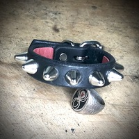 1-Row Tall British Cone Wristband - Thumbnail 5