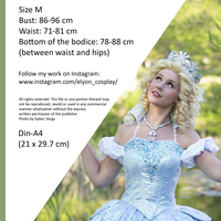 Princess Corset Pattern (XS-XL) PDF - Thumbnail 3