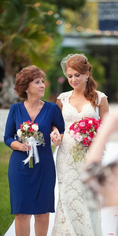 Simple Royal Blue Tre-length Mother Of The Bride/Groom Dresses Formal Gown