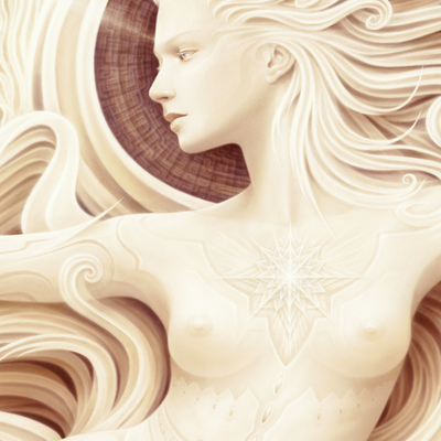 The annunciation of sophia aeterna  - canvas