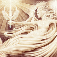 The Annunciation of Sophia Aeterna  - Canvas - Thumbnail 1