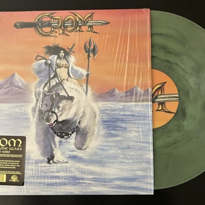 Cocaine wars 1974 - 1989 lp (glow in the dark green vinyl)