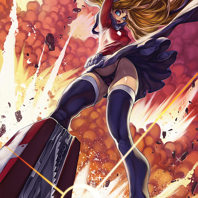 Swiss army woman print elsevilla (sexy)