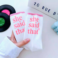 *Free Shipping* "SHE SAID THAT" SOCKS - Thumbnail 5