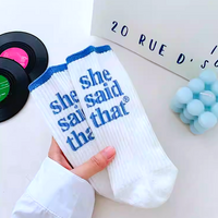 *Free Shipping* "SHE SAID THAT" SOCKS - Thumbnail 7